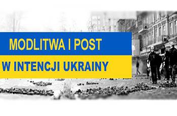 post w intencji Ukrainy